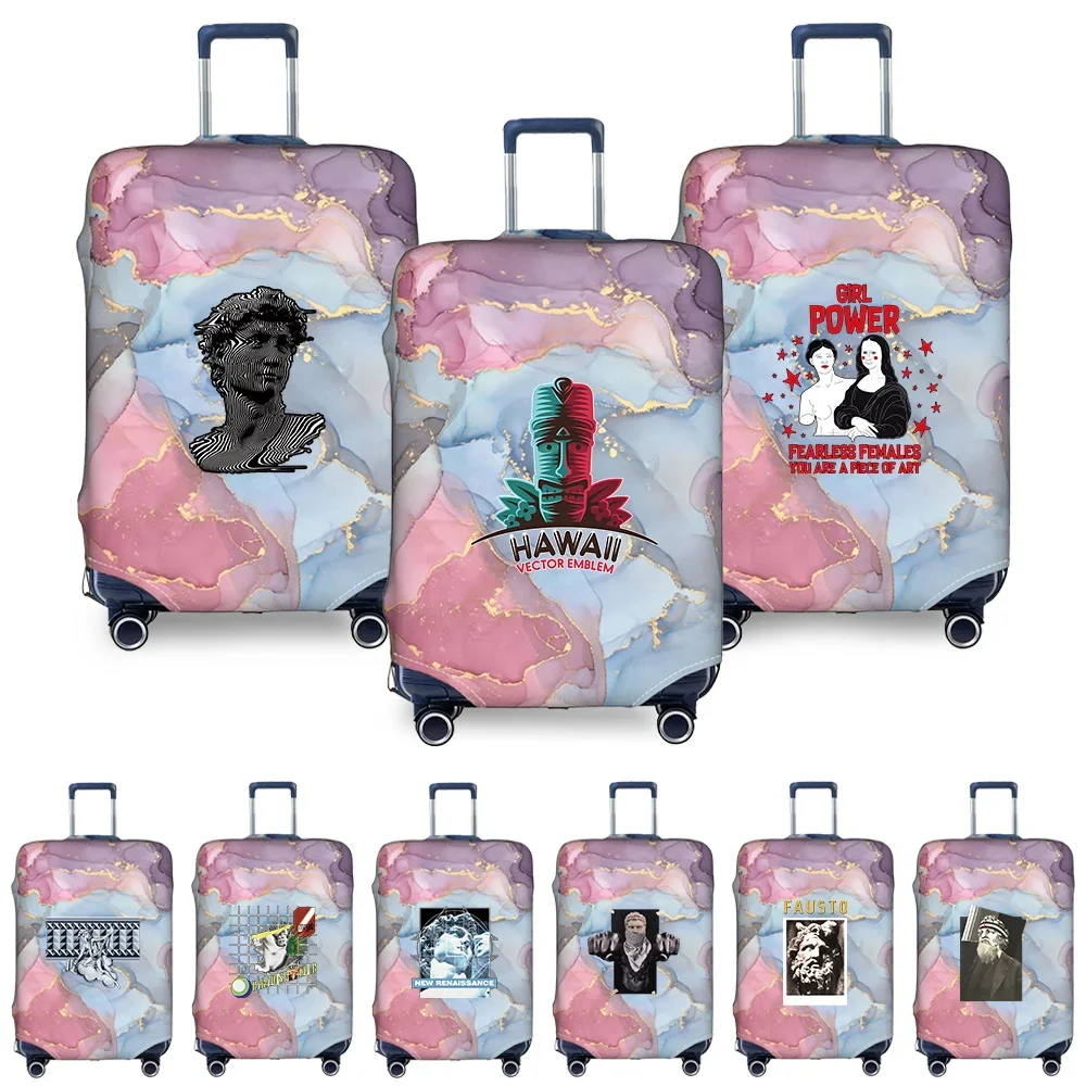 

Baggage Covers Travel Suitcase Protective Cover Luggage Protective Cover Sculpture Series Suitable for 18-28 Inch Suitcases