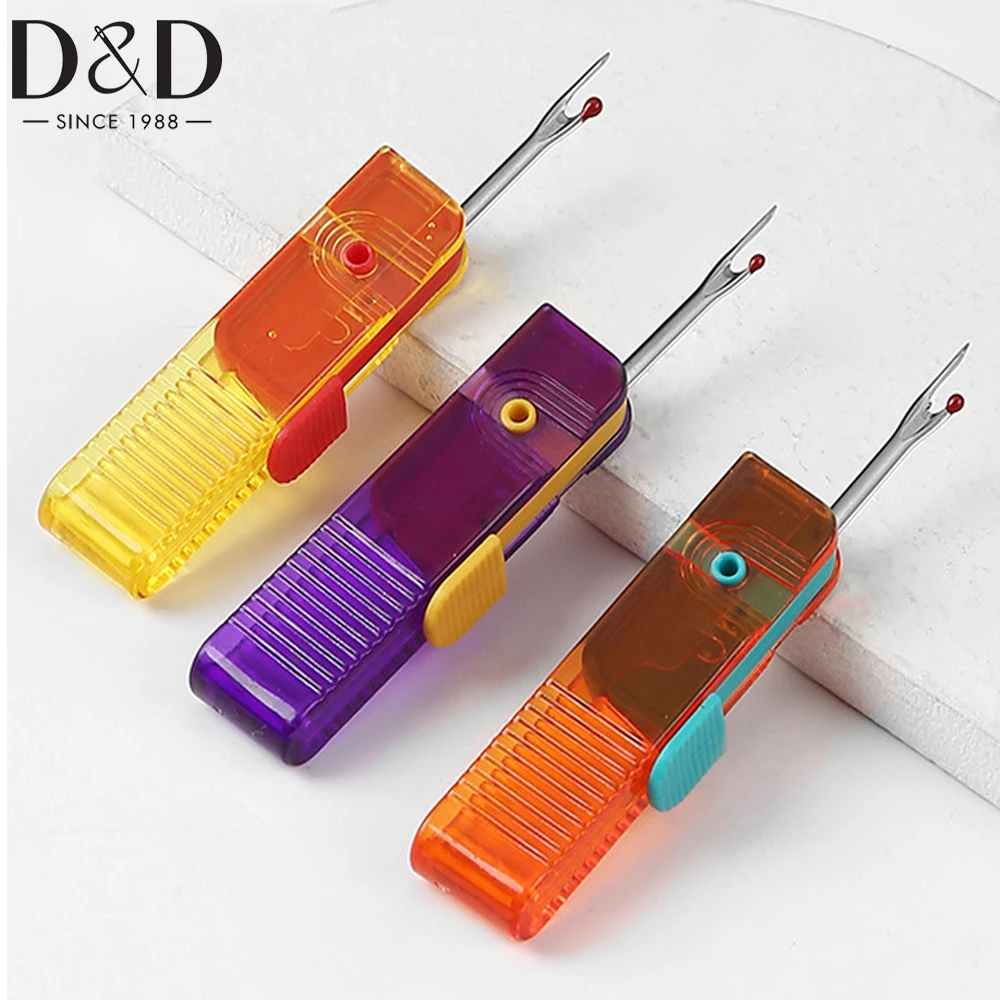 D&D 1/3pcs Sewing Thread Removers Sewing Seam Rippers Stitch Rippers Unpicker with Ergonomic Handles for DIY Needlework