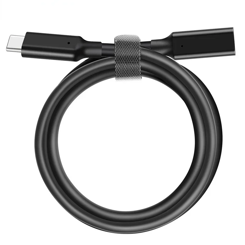 10Gbps Gen2 tipo C USB 3,1 macho a hembra extensión de datos 100W Cable de carga Cable extensor para Macbook portátil Samsung Switch