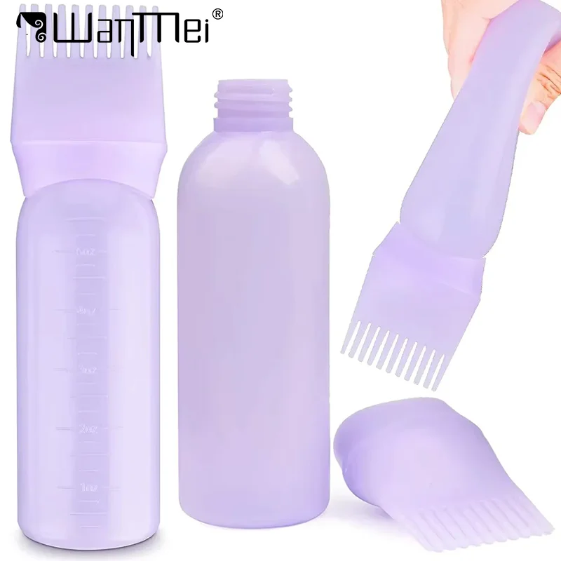 

160 мл расческа для корней волос, аппликатор, бутылка, дозатор, аппликатор для краски для волос, расческа, щетка для салона, окраска волос, парикмахерские инструменты для укладки