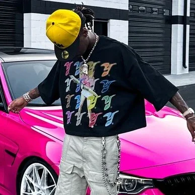 

Y2K Streetwear New T-shirt Harajuku Gothic alphabet graphic print short sleeve hip hop trend T-shirt for men and women t shirts