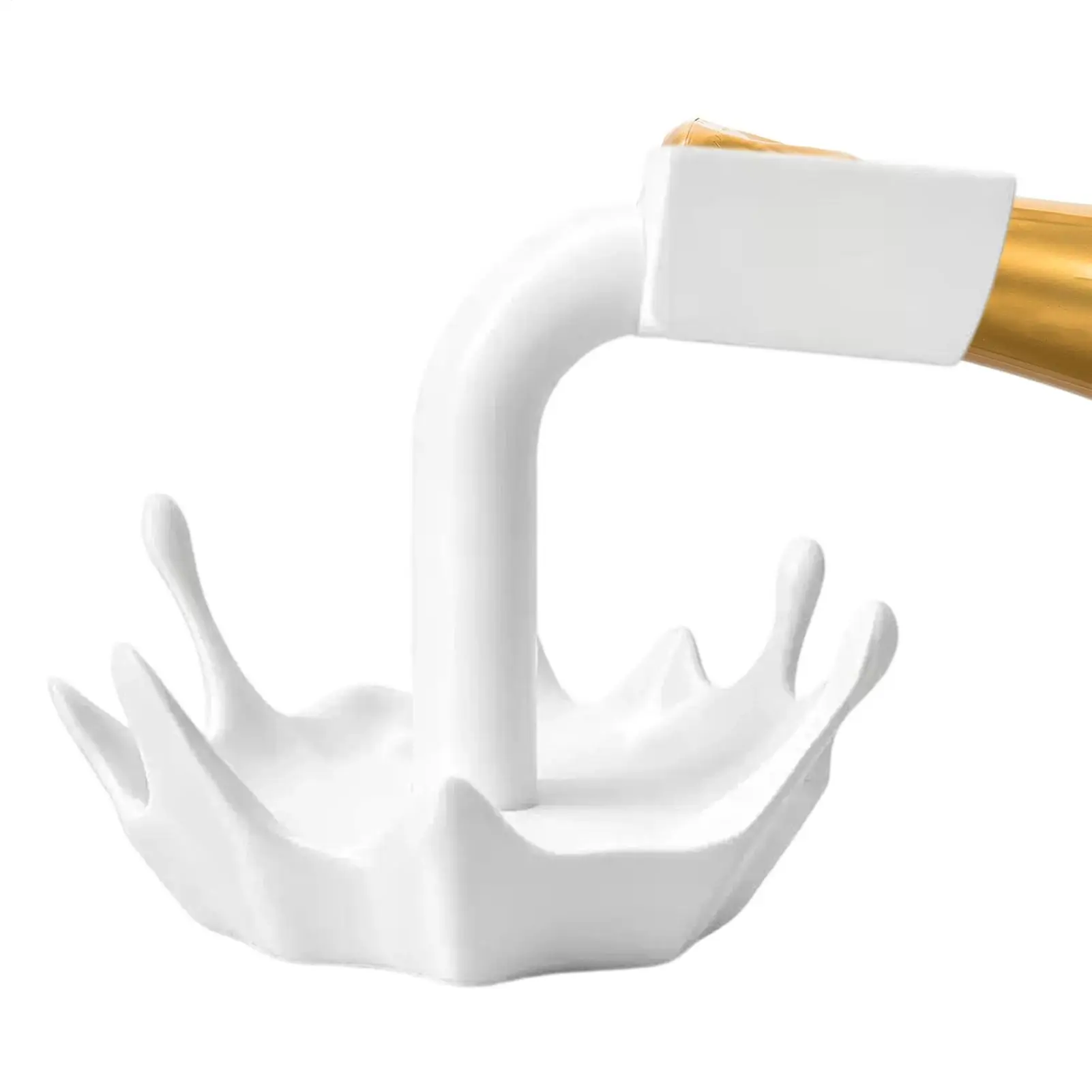 Creative Wine Bottle Holder Liquid Splash Red Wine Storage Rack Funny Spilled Dining Table Decor Countertop Ornament