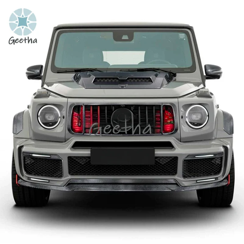 

Rocket G900 Dry Carbon Grille With LED for G-wagon G Class W463a W464 B700 B800 G900 Rocket 2018-2022