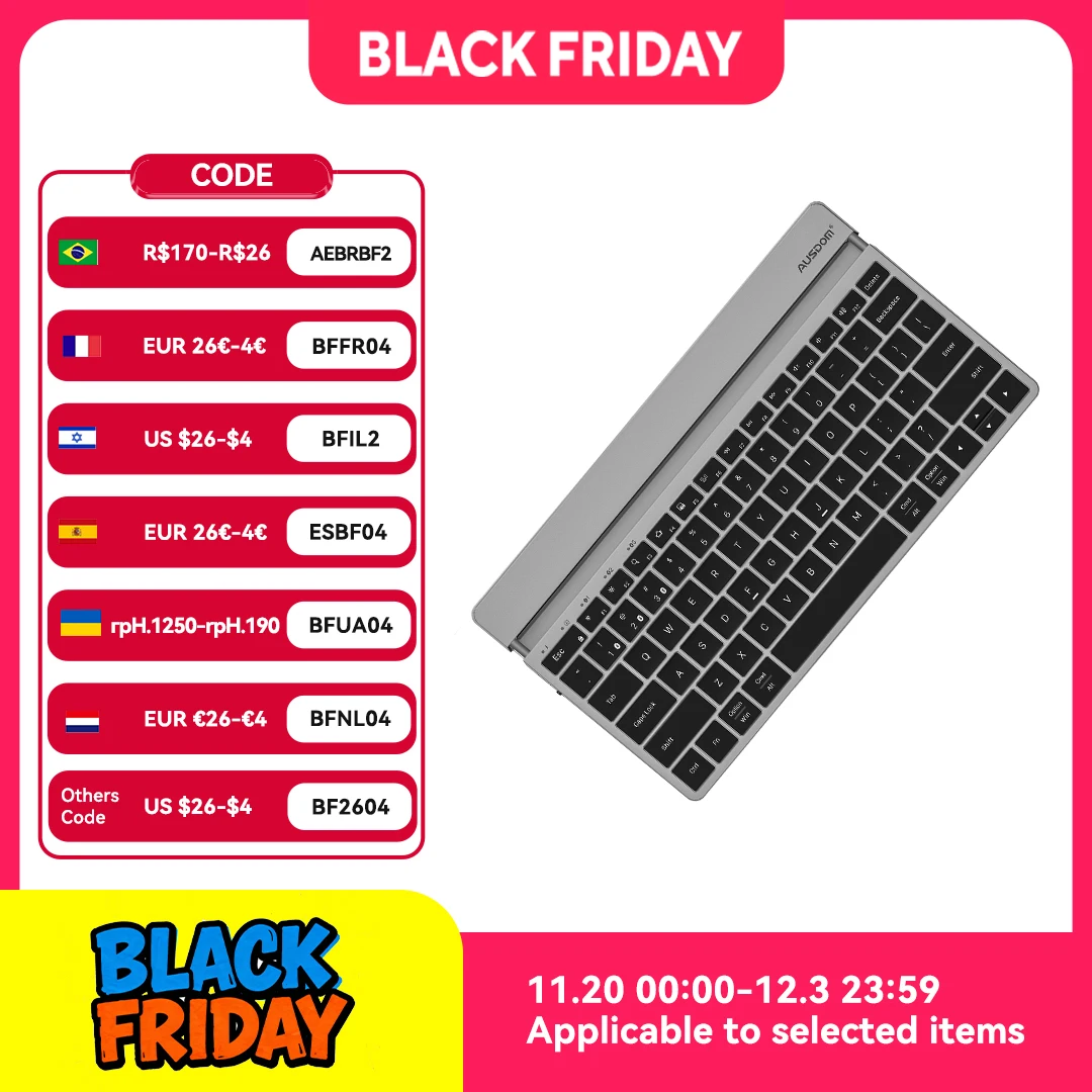 

Bluetooth 5.1 Wireless Rechargeable Slim Keyboard With Sliding Stand Universal Noiseless Mini Portable Keyboard For iPad Tablet