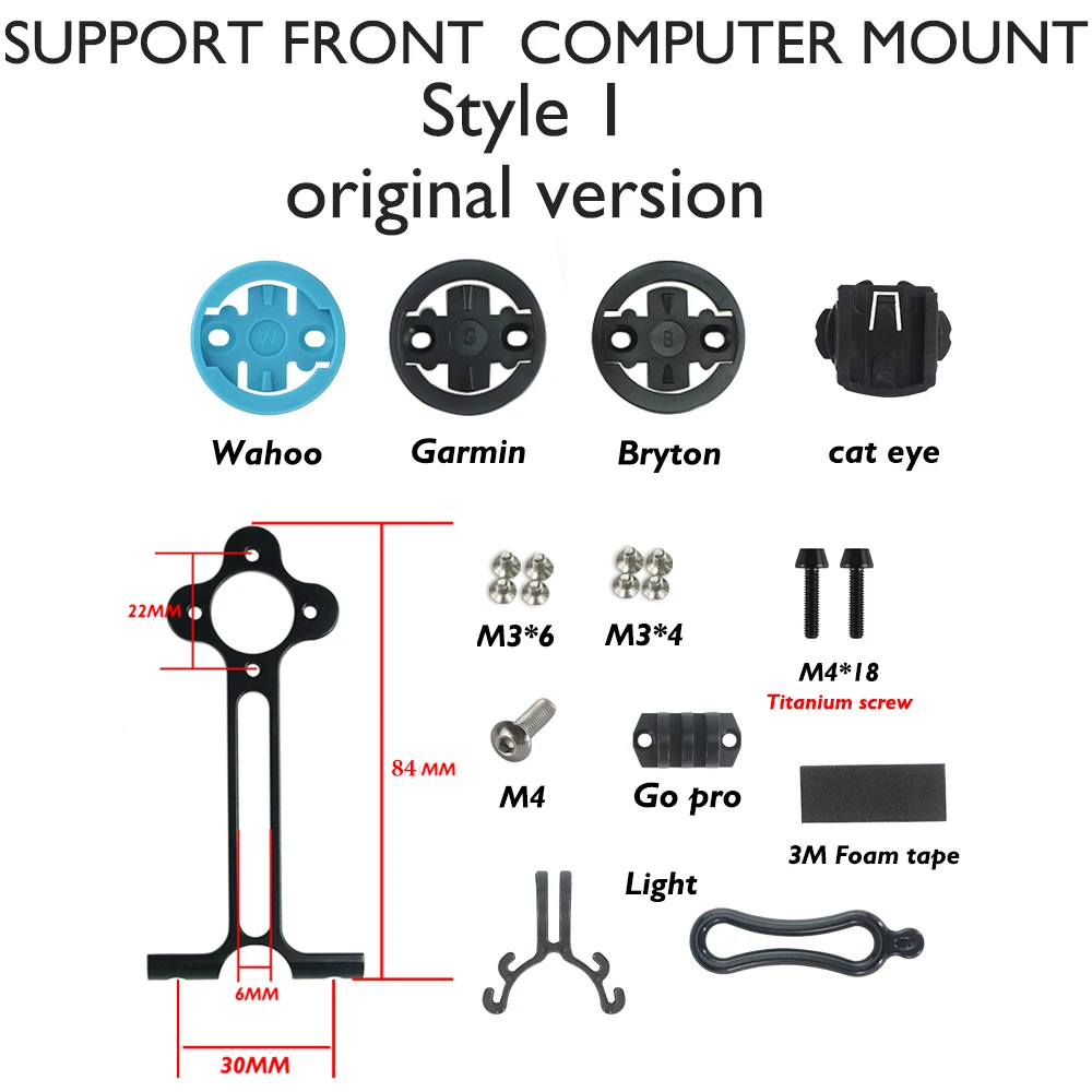 IX2/IX4 Stem Computer Mount Stand, Cycling Accessories, Fit for Road, MTB, Bicycle Stem, 6, 12, 17 Degree Gaskets