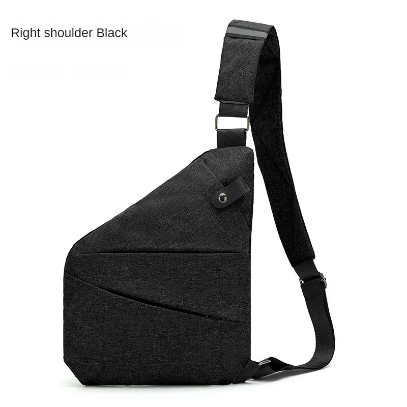 Bolso cruzado antirrobo para hombre, organizador de viaje, cartera Invisible para correr, informal, multifuncional, resistente al agua