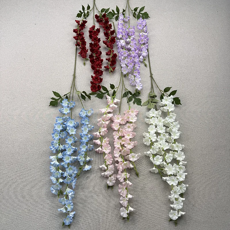 5 Stück künstliche Hortensien-Blumenketten, 107 cm lang, für Hochzeiten, Partys, Heimdekorationen – Detail 6