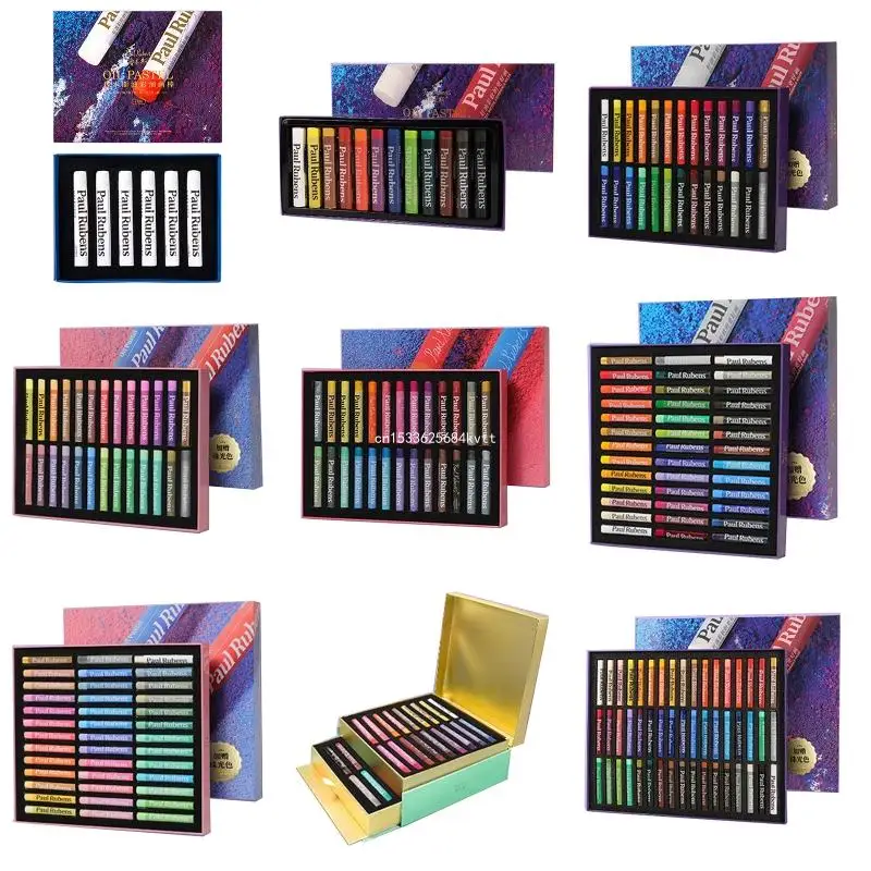 

Soft Oil Pastels Painting Drawing Pen Vibrant Colors for Student Artists Dropship