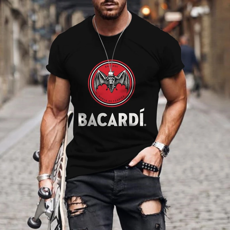 New 2023 Summer Pattern 3D T-shirt Men's Short Sleeve Street Hip Hop Men's T-shirt Extra Large Loose Relaxed Sports Top