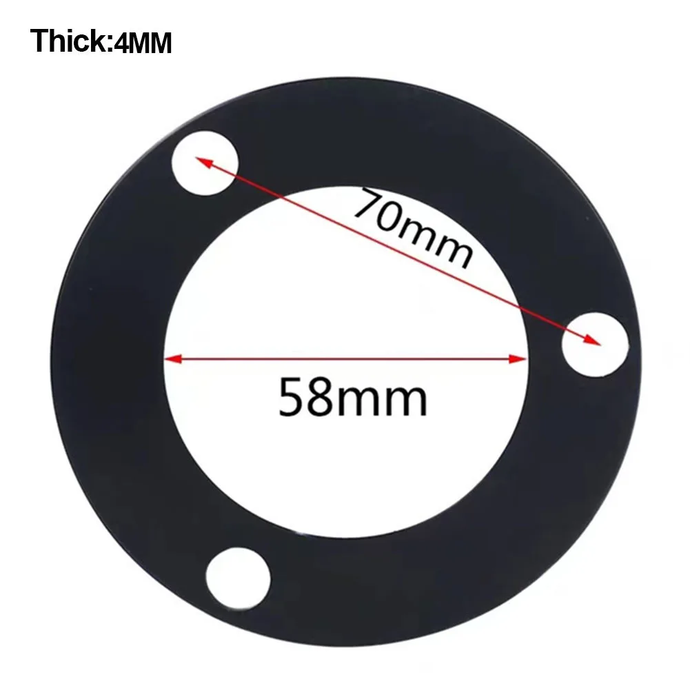 Premium Quality EBike Bike Electric Scooter Brake Gasket Spacer 3Holes Disc Washer for 70x58mm Rotor Long lasting Performance