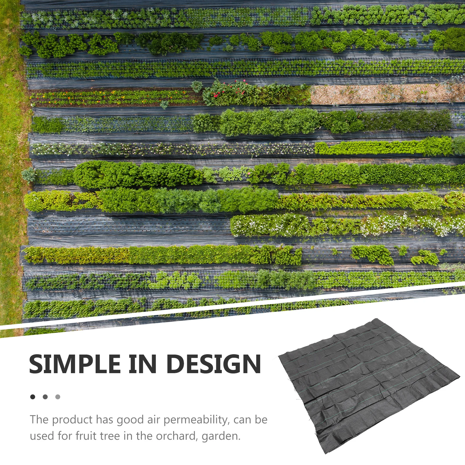 

Anti Grass Cloth Plastic Weeding Cloth For Garden Landscape Fabric Orchard Tree Moisture Retention Weed Control Ground