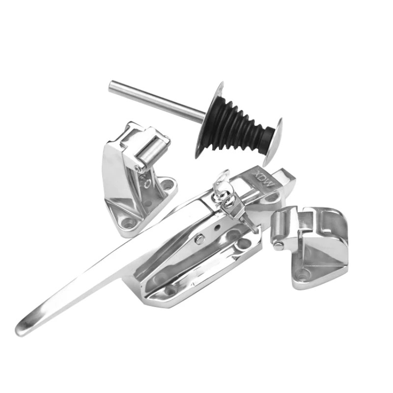 

304 stainless steel cold storage door lock, convex door freezer safety handle 1178 oven lock quick-frozen door lock
