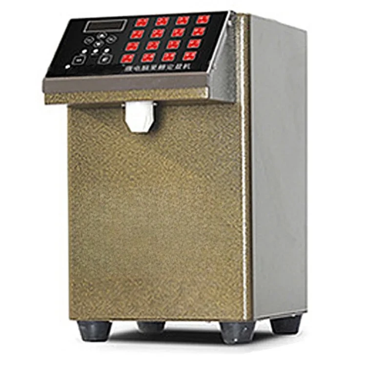 Fructose Quantitative Machine Automatic Milk Tea Equipment Full Set 16 Grid Quantitative Commercial Fructose Machi
