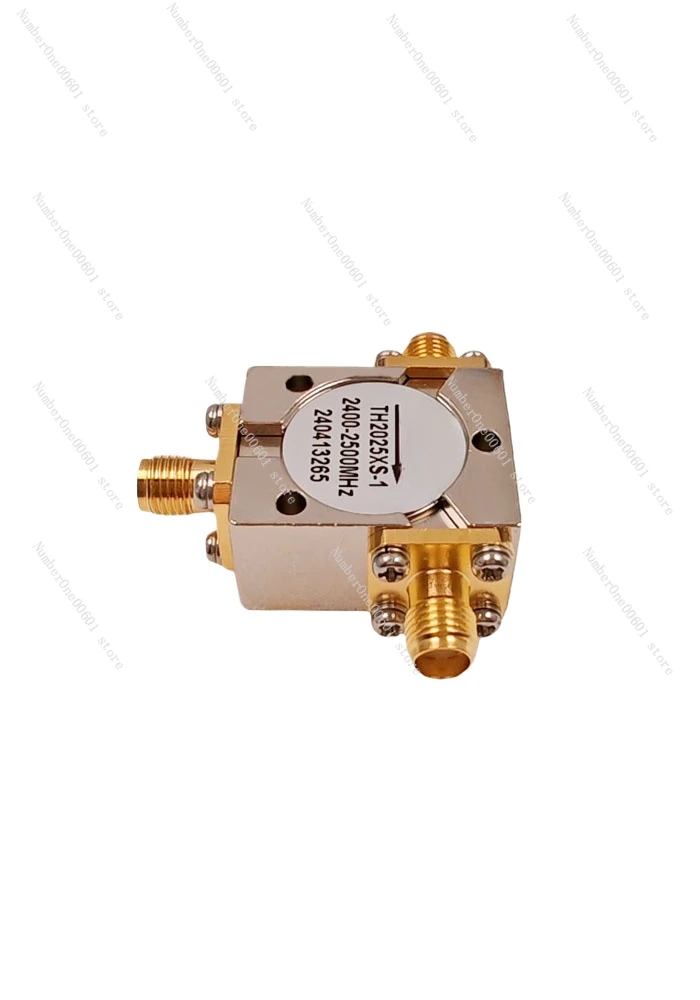 Circulador coaxial SMA RF Freqüência de ferrite, rede múltipla opcional, 2.4G, 1.8 a 6.0GHz