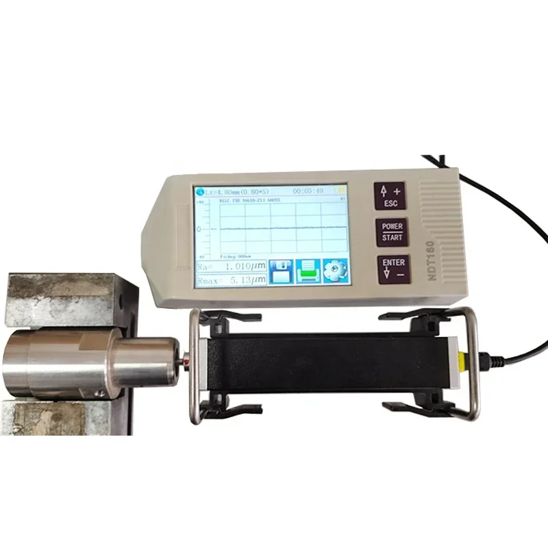 NDT160 Portable Surface Roughness Tester With Touch Screen And Bluetooth Printer