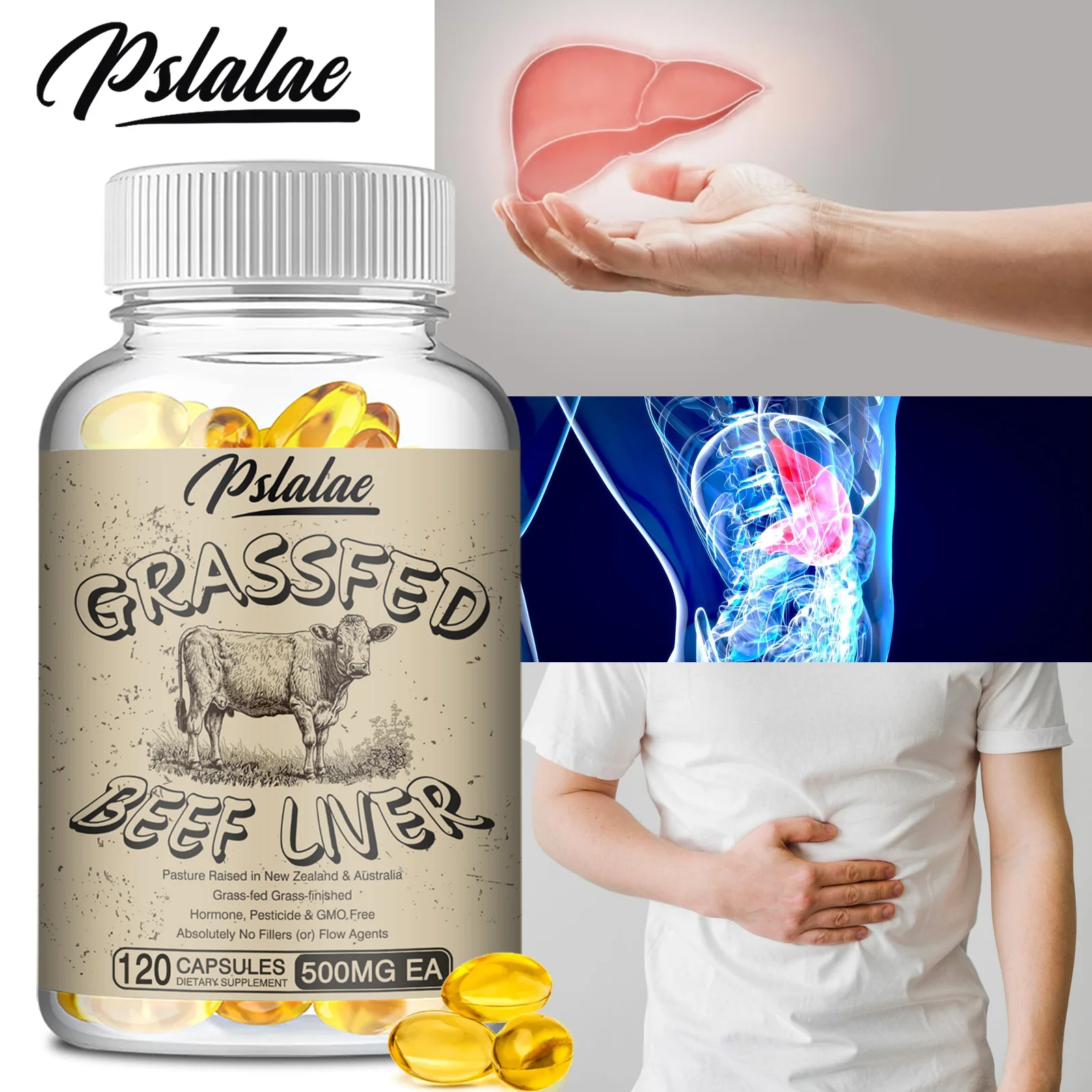 

Multi Collagen Capsules - Anti-aging, Healthy Joints, Skin, Bones, Immunity & General Health Health Supplement- 120 Capsules