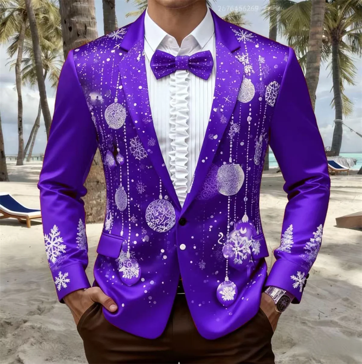 11 لون عيد الميلاد الرجال ملابس عيد الميلاد دعوى التعادل طباعة سهرة قميص زر قميص طويل الأكمام متعة في الهواء الطلق مهرجان السفينة السريعة