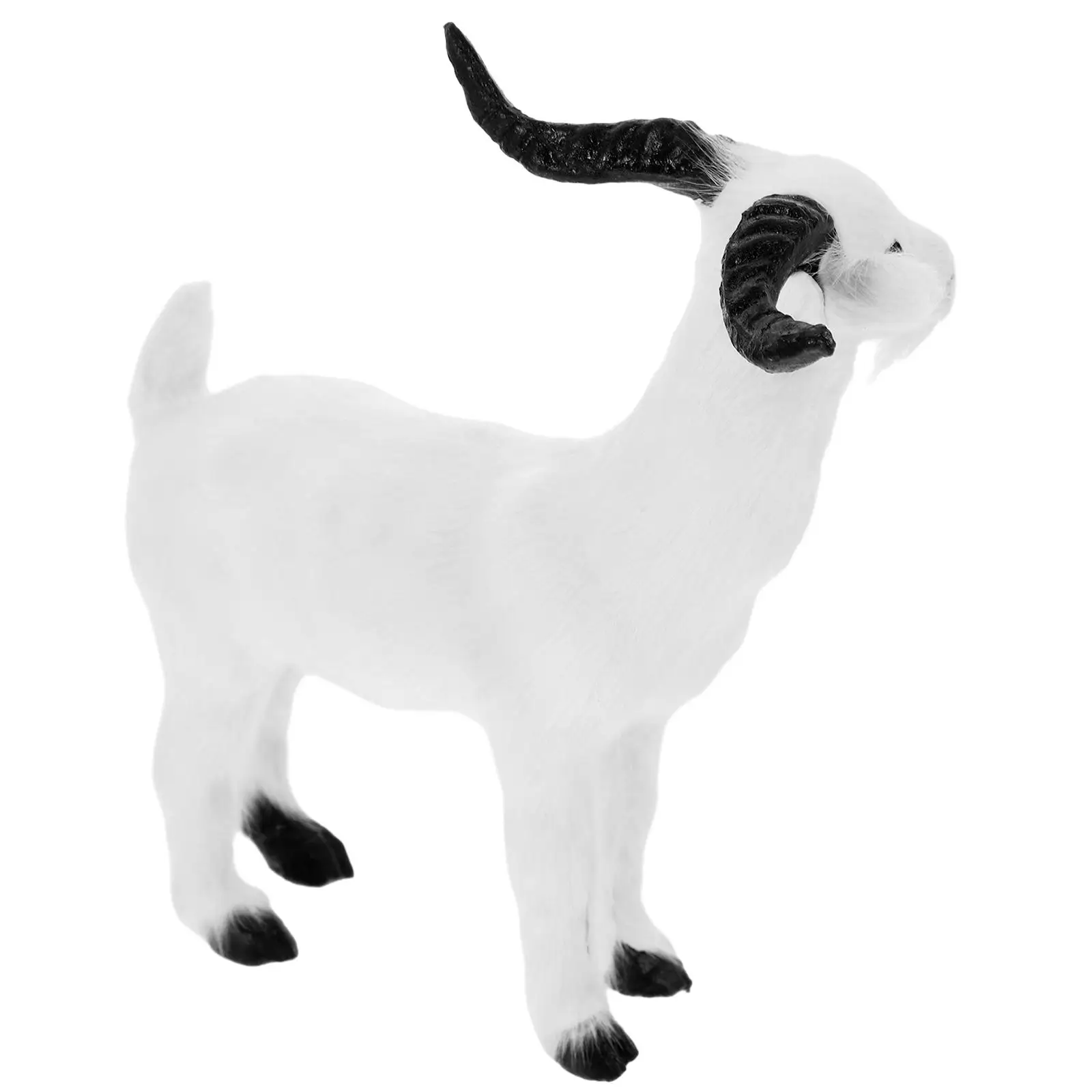

Micro Landscape Decoration Outdoor Figurines Toddler Toys Fairy Mini Goat Statue Plastic Lawn Models