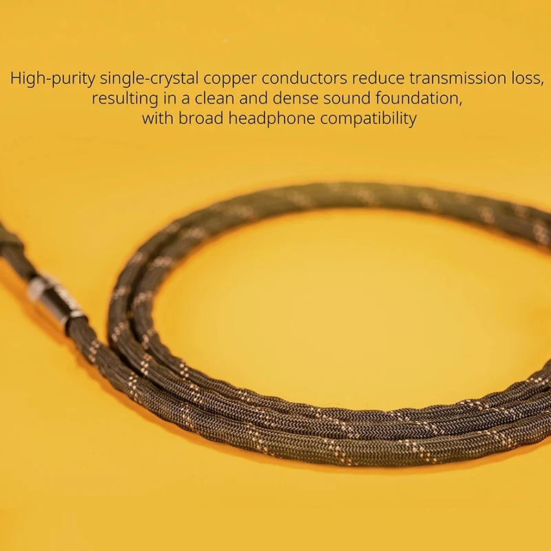 DUNU LYRE MINI HIFI イヤホンアップデートケーブル 240 ストランド高