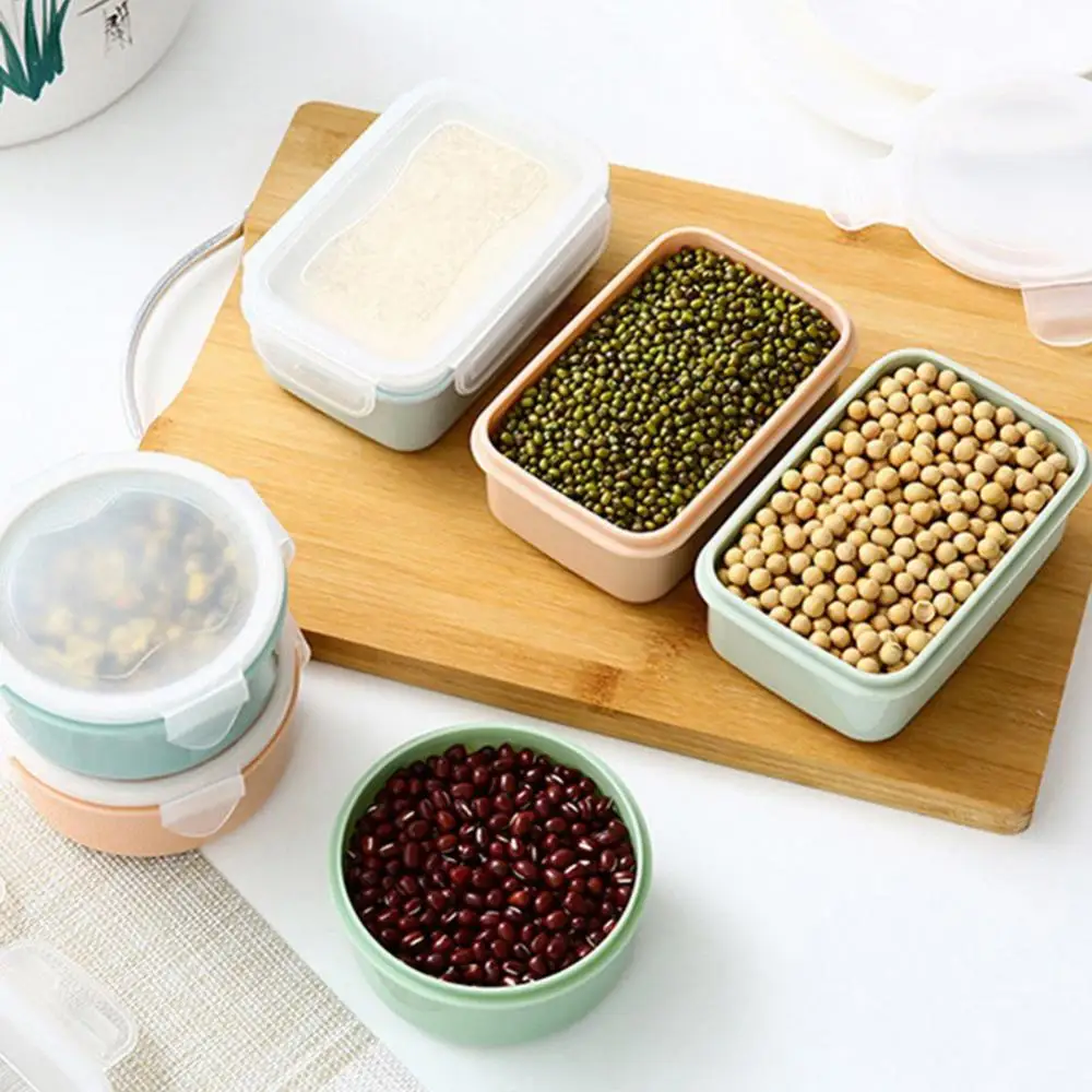 280/380ml Lunch Box Children Bento Box Fresh Keeping Refrigerator Storage Box Vegetable Fruit Storage Box Fridge Organizer Bowl