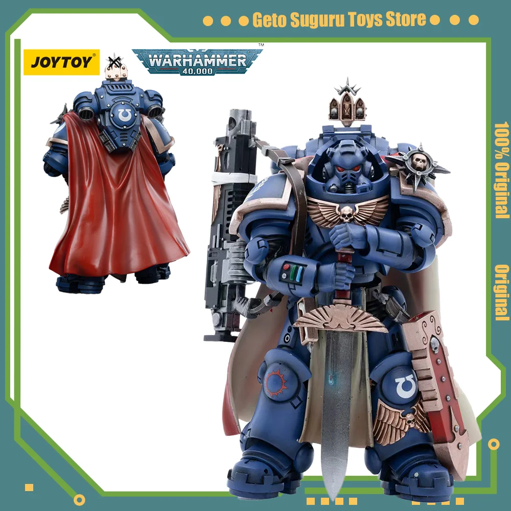 

[Pre-sale] JOYTOY Warhammer 40K Action Figure Ultramarines Captain with Master Anime Figurine Joint Movable Model Collection Toy