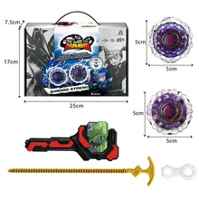 Infinity metal gyro battle top with launcher and transform mode #2