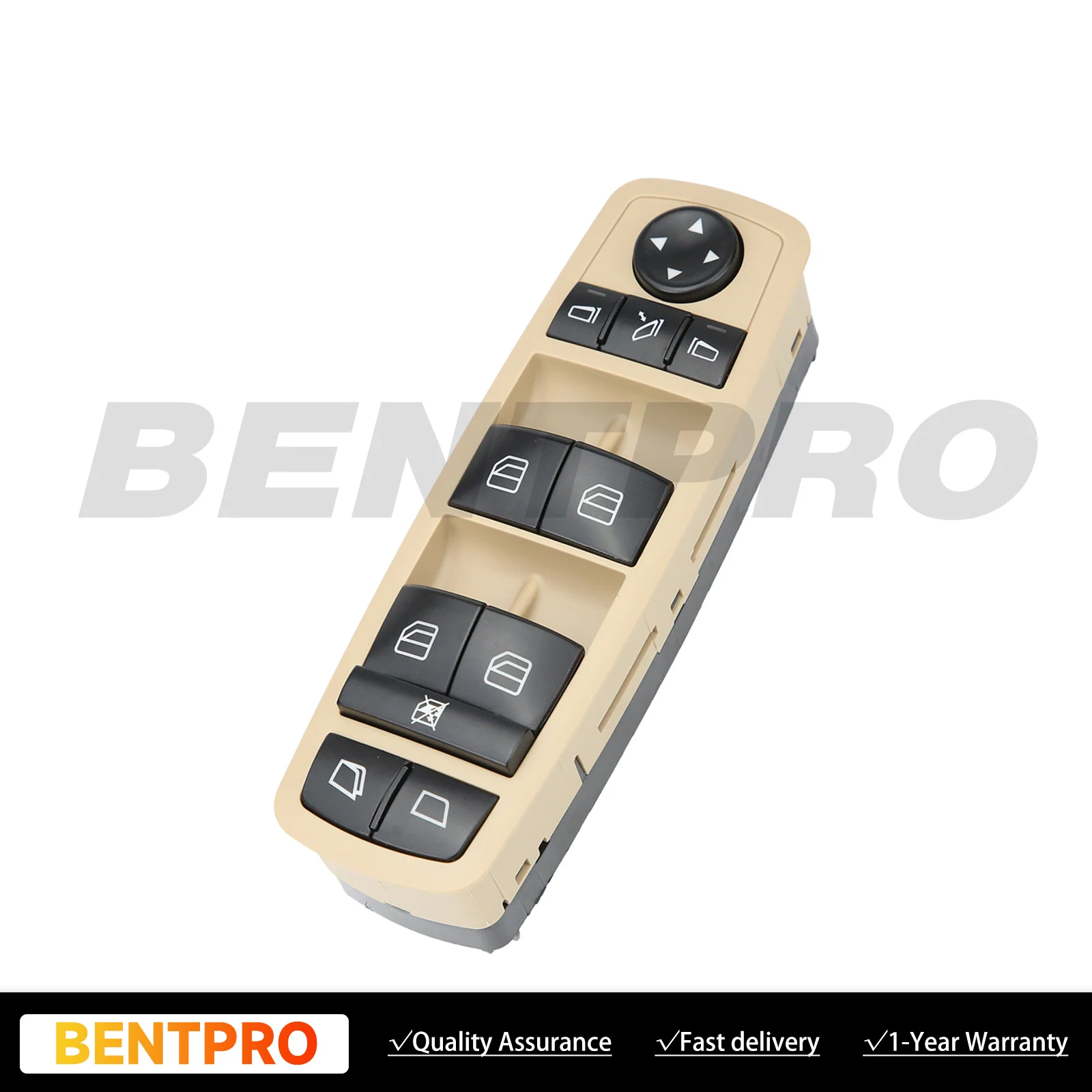 For 2007-12 Mercedes-Benz GL450 320 350 550 R320 Master Window Switch Front Left 25183003908K67 2518300590
