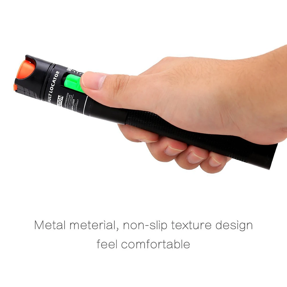 

Visual Fault Locator Pen Type 30mW 30km Red Light Pen for Connector Adapter Fiber Optic Cable Tester Detector Meter