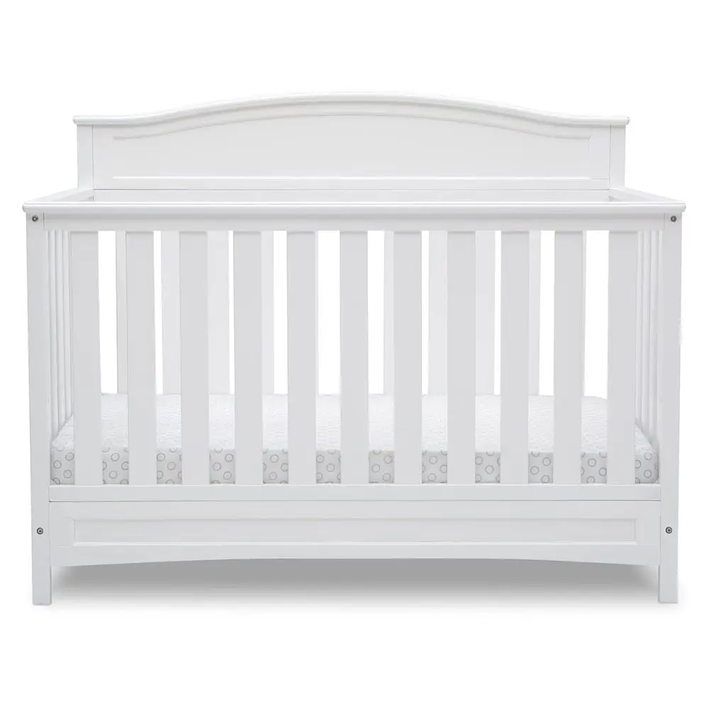 

4-in-1 Convertible Baby Crib - Greenguard Gold Certified, White