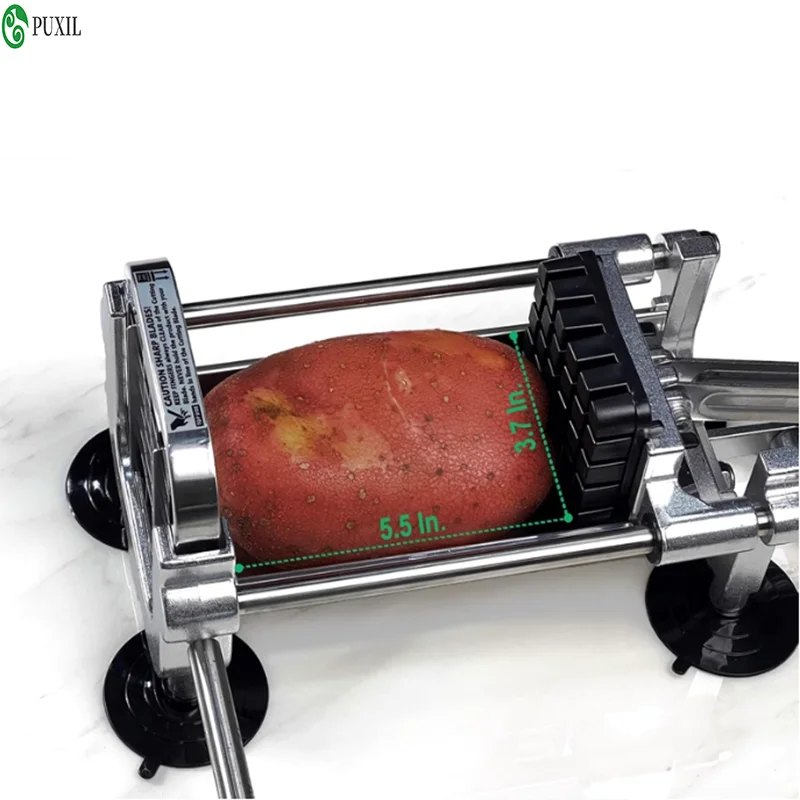 

304 French fry slicer, multifunctional kitchen vegetable slicer, household vegetable slicer