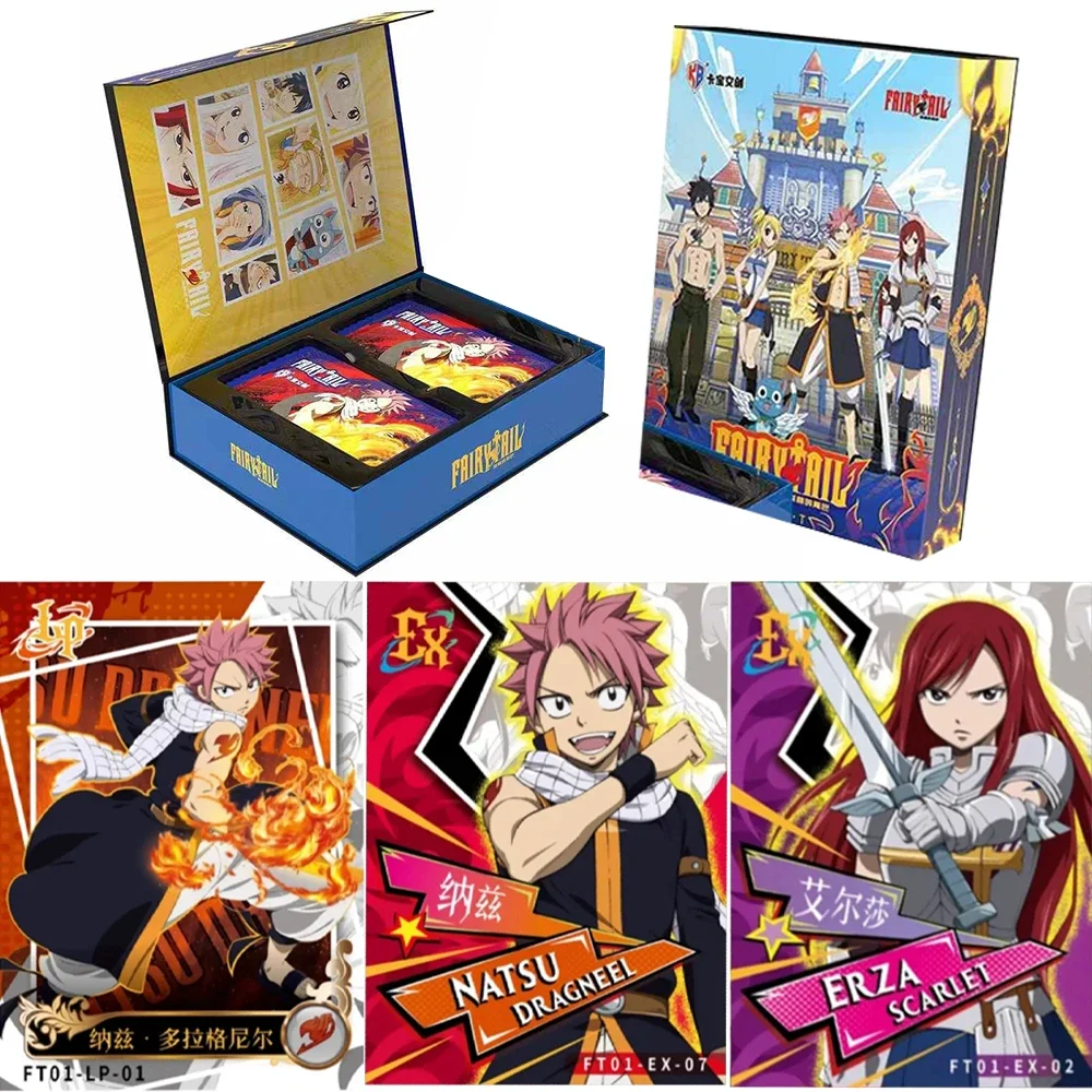 FAIRY TAIL Card Endless Adventure Magisters Guild Dragneel Laxus Dreyar Anime Peripheral Game Collection Card Toys Gifts