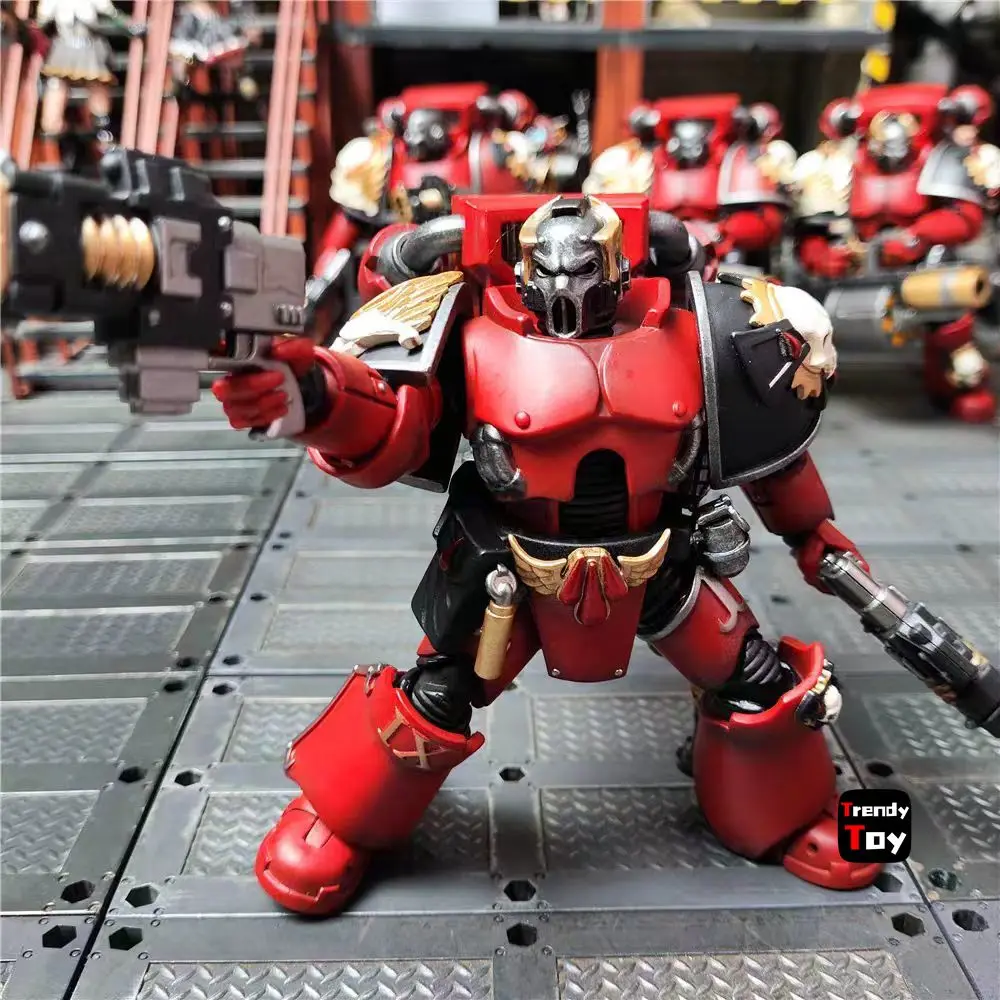 【JOYTOY】워해머 40K 블러드 엔젤스 엔젤스 티어스 스쿼드 1/18 액션 피규어 장난감 컬렉션