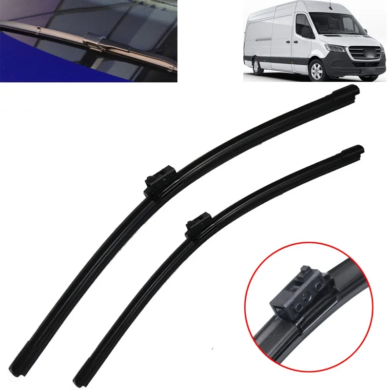 

1 Pair Front Windshield Wiper Blade For Mercedes Benz Sprinter 907 910 W910 W907 2019-23 Windscreen Window Brushes Glass Blades