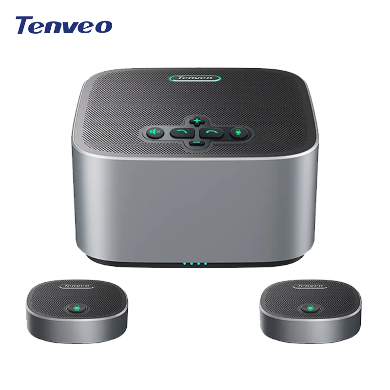 Noise Reduction 12 Meter Voice Pickup 8x Microphone USB Audio Video Conference Speakerphone