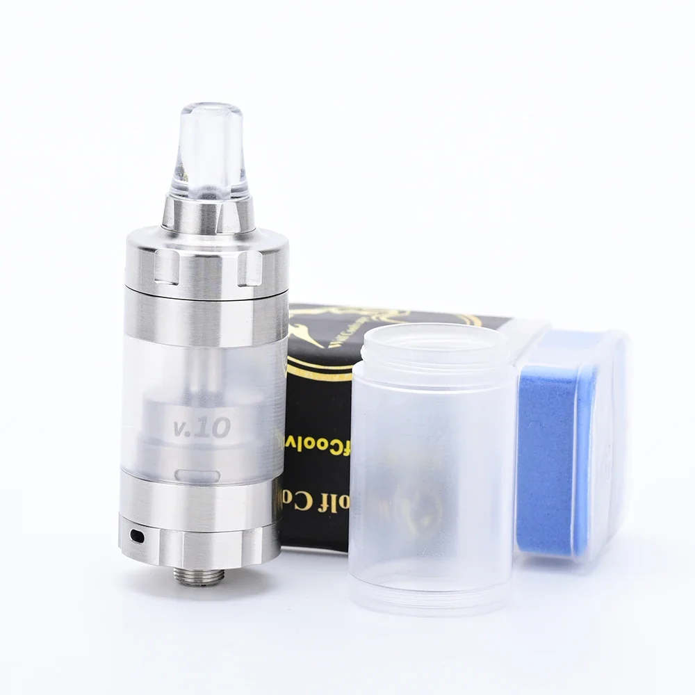wolfcoolvape BY-KA V.10 Style MTL RTA 22mm 5ml 316SS Rebuildable Vape Tank Atomizer Standard RTA for MTL Vaping