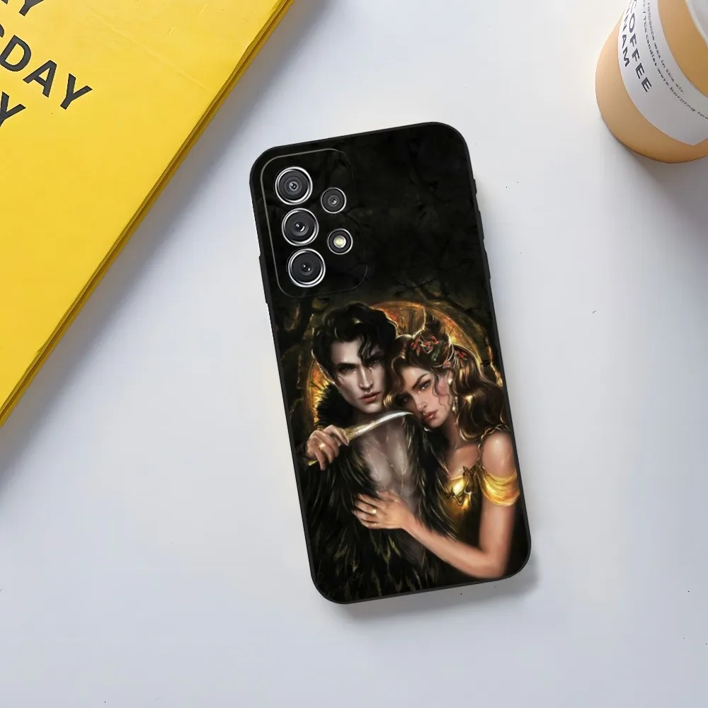 The Cruel Prince Jude And Cardan Phone Case for Samsung Galaxy S23 Ultra S24 S22 S20 Fe S21 Plus A54 A34 A24 A53 M54 Note 20 Cov