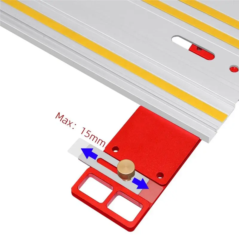 

A23PBG Woodworking 90 Degree Angle Stop Track Saw Square Positioning Limiting Clamp For Electric Circular Saw Guide Rail