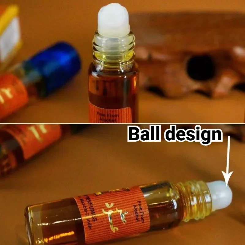 Indian deodorant essential oil hidden fragrance GATTA OUD wooden sandalwood Zen perfume roller ball easy to carry 8ml