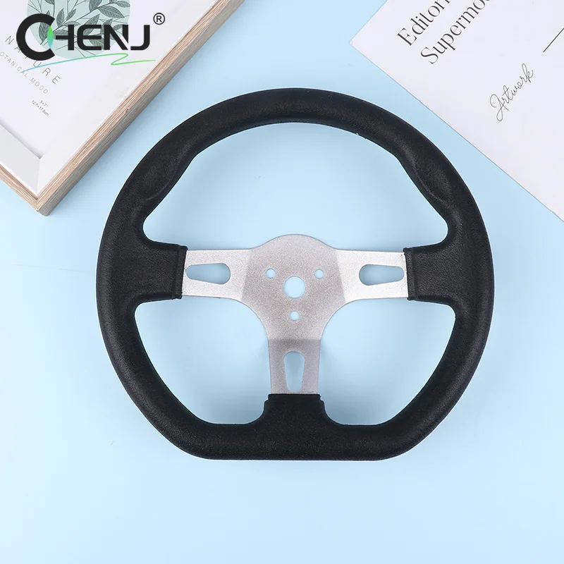 Durable 270mm Go Kart Steering Wheel Kart Parts Replacement For Go-Kart Buggy Racing Cart Accessory