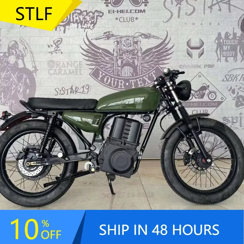 ZUIMI SAIGE Electric Powerful Motorcycle True Sine Wave Control 72V-3KW 5KW 10KW 120kmh 100KM Brushless Off-road Motorcycle
