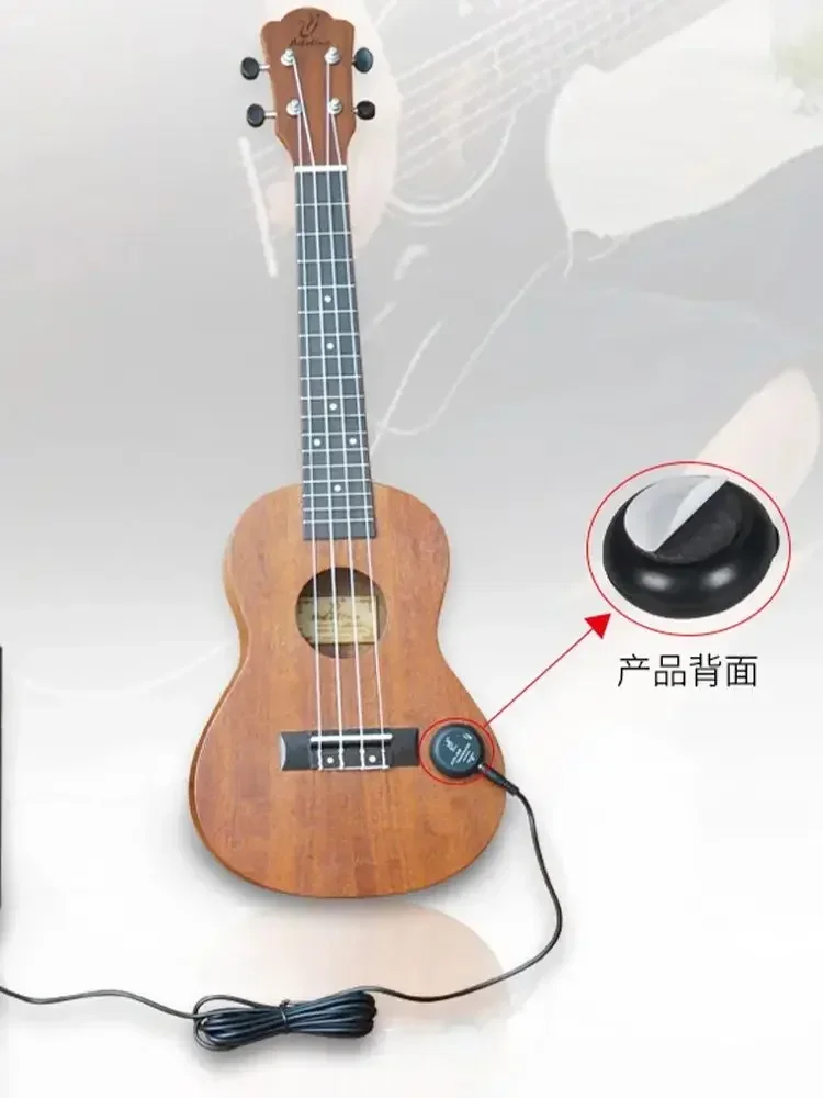 AD-35 Mini Sound Pick-up Piezo Verstärker Wandler Stick Piezo Pickup für Akustische Gitarre Ukulele Violine Cello Banjo – Detail 7
