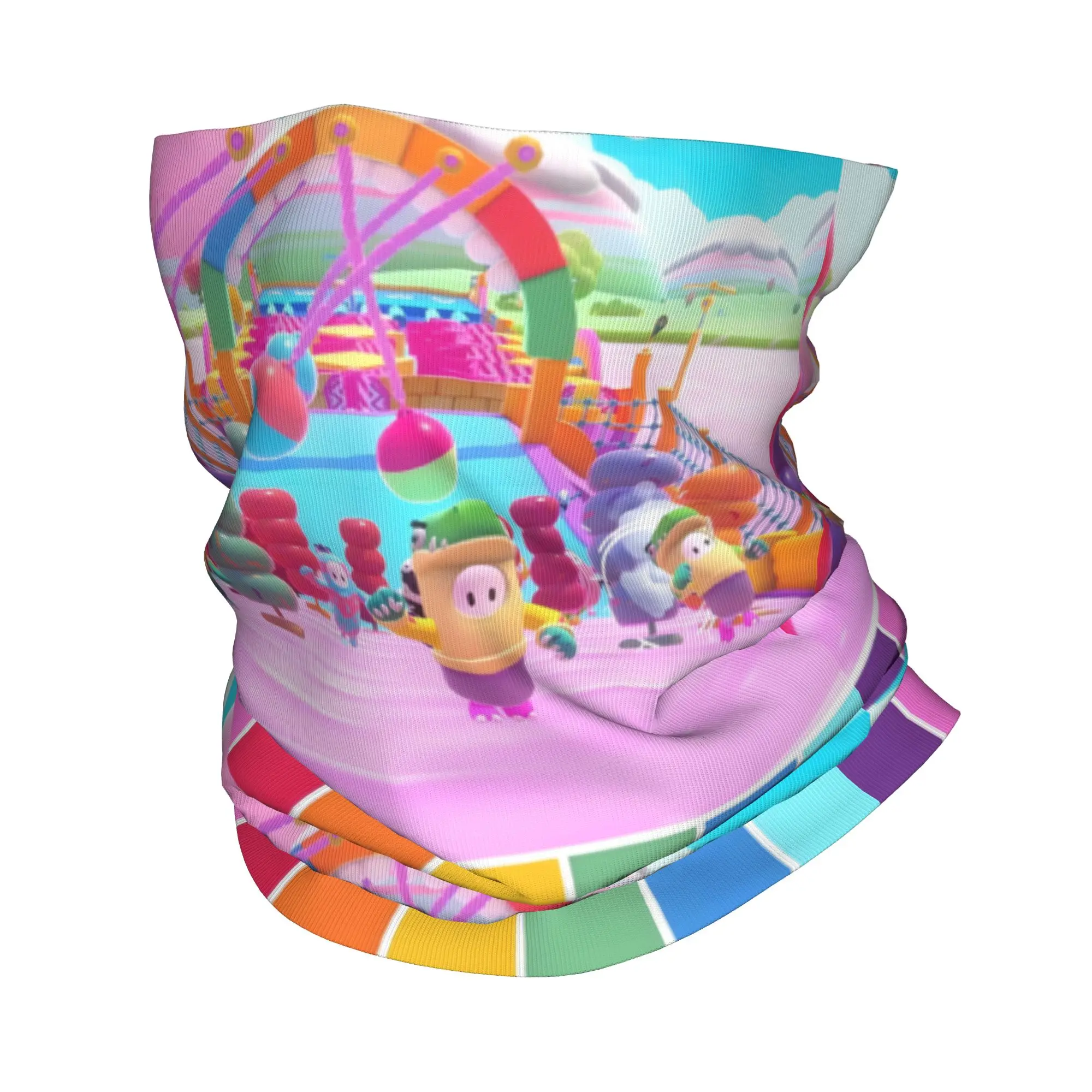 مخصص سقوط الرجال لعبة فيديو باندانا الرقبة الجراب الأشعة فوق البنفسجية حماية الوجه وشاح غطاء الرجال النساء معركة رويال أغطية الرأس أنبوب بالاكلافا #1