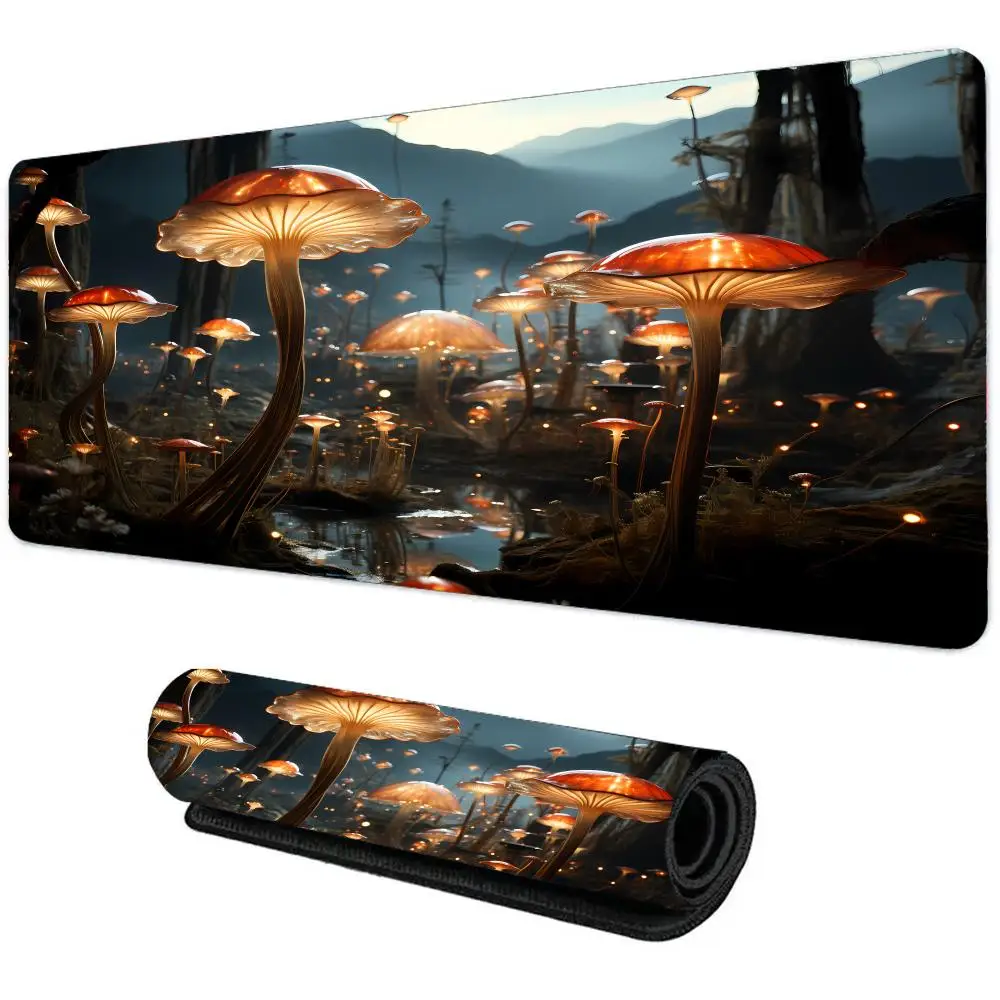 

mushroom Art Mouse Pad XXL mouse pad dask mat