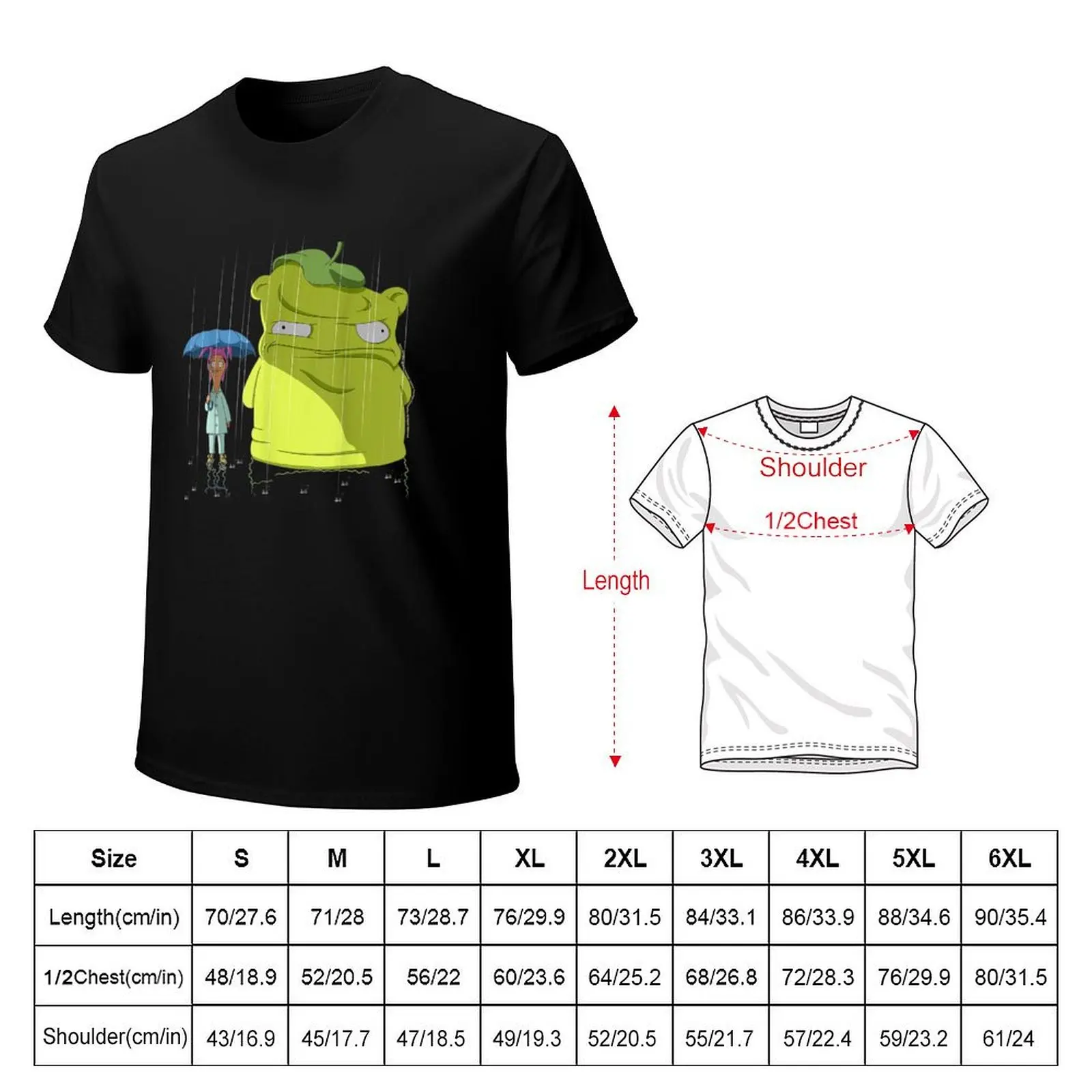 Bobb's Burgerszz L.o.u.i.s.e Kuchi Kopi Rain T-Shirt Plus Size Workout Short Sleeve Top