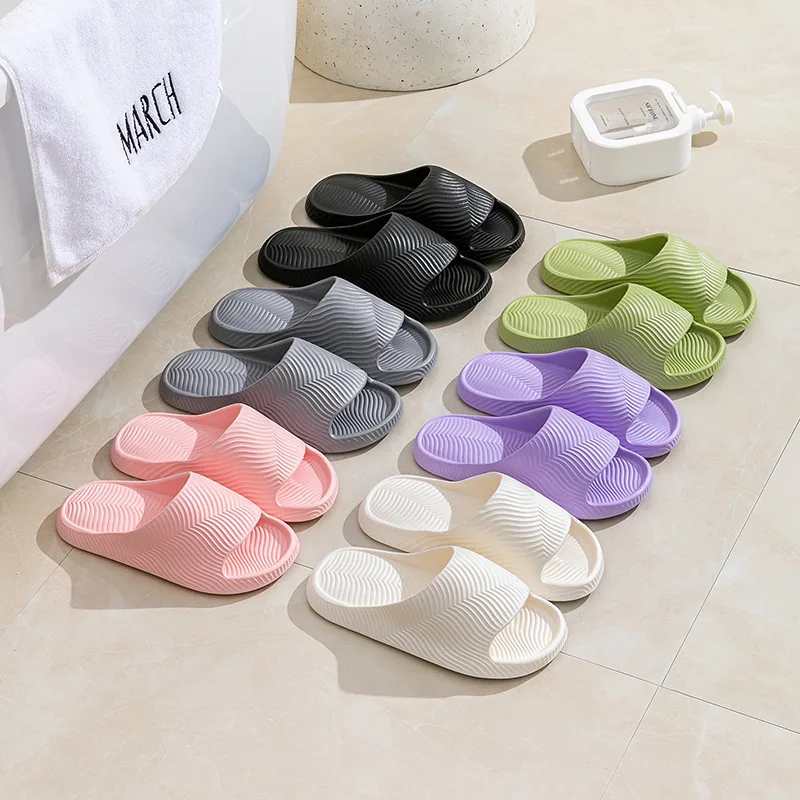 

Мягкие летние тапочки для женщин, парные нескользящие домашние сандалии из ЭВА, домашняя удобная домашняя обувь