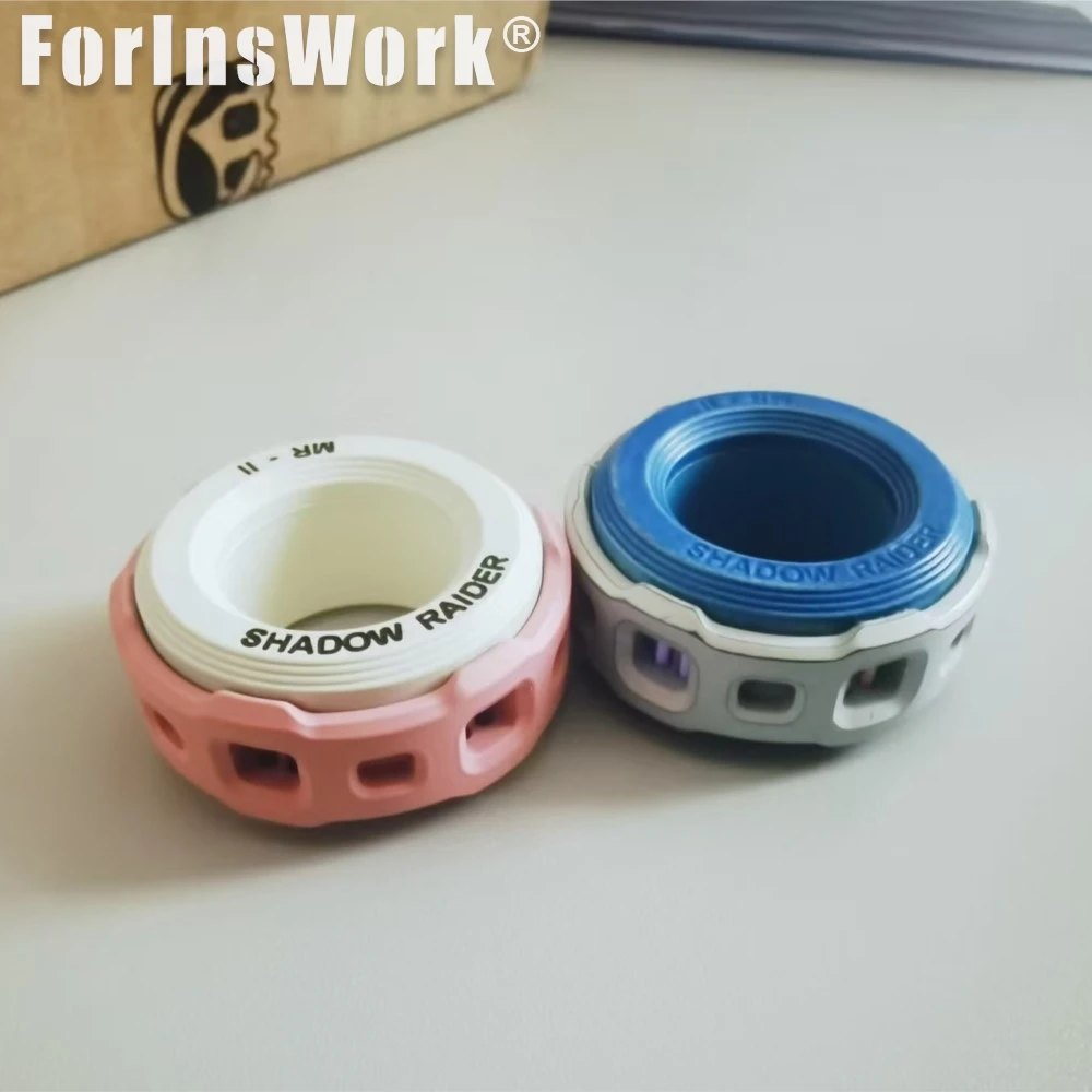 ACedc SweetHeart Shadow Raider Mechanische Ring II Ratel EDC Vinger Gyro Fidget Magneet Metalen Fidget Slider Vinger Spinner
