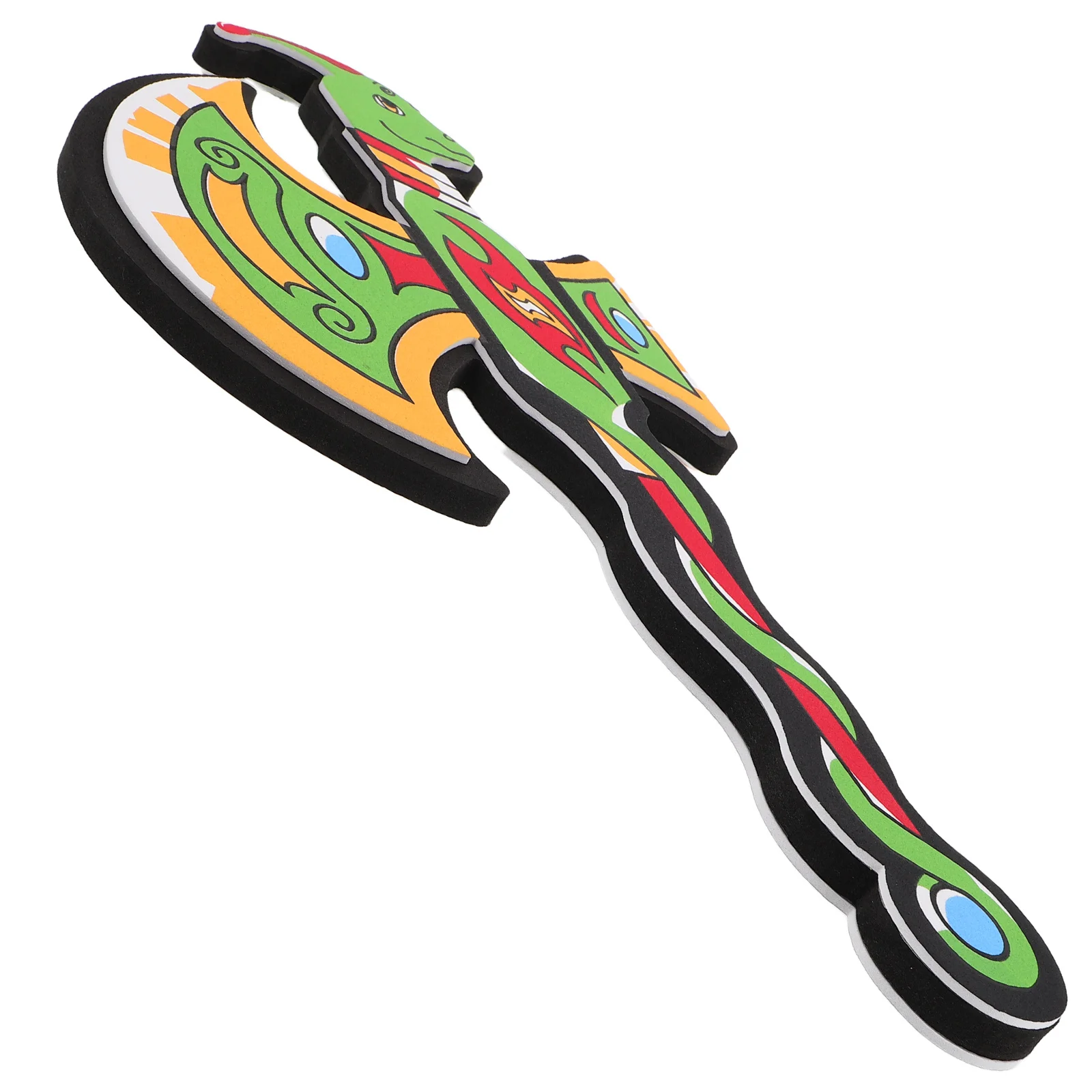 

Foam Dinosaur Axe Cartoon Kids Performance Party Lightweight Halloween Costume Axe for Cosplay Foam Toy