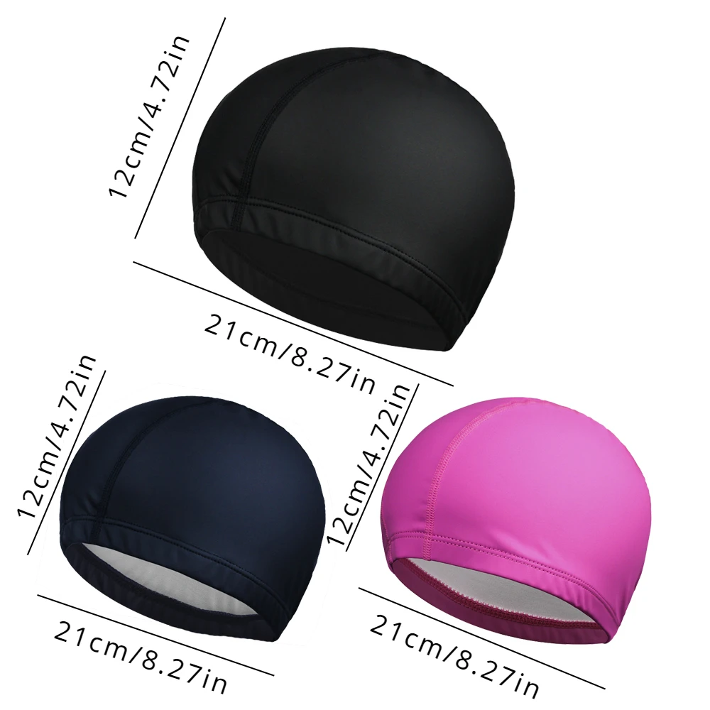 1SET Swimming Accessories for Adults Swimming Cap Nose Clip Waterproof Soft Ear Plugs for Swimming Waterproof Soft Earplugs