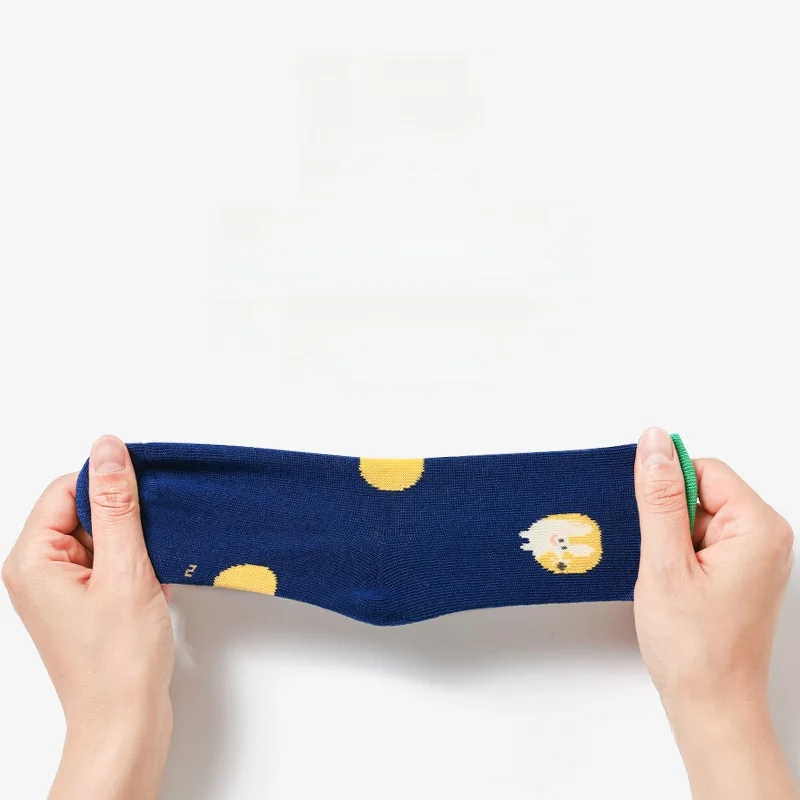 JKN Kids Sos Oddychające Cienkie Bawełniane Skarpetki do Połowy Łydki z Czesanej Bawełny na Lato dla Chłopców i Dziewcząt, Uroczy Kwiatowy Wzór