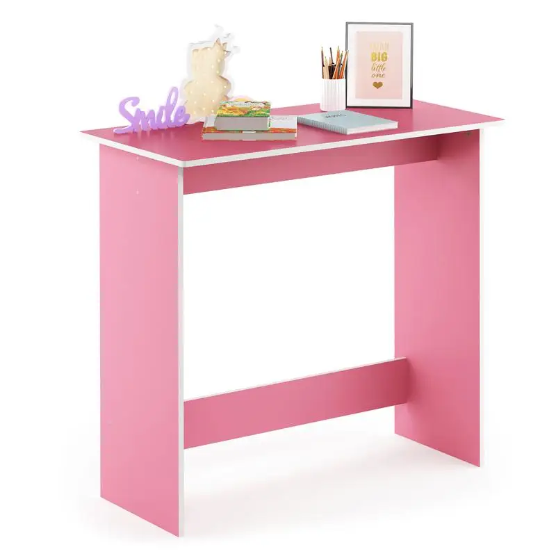 Simplistic Study Table, Pink